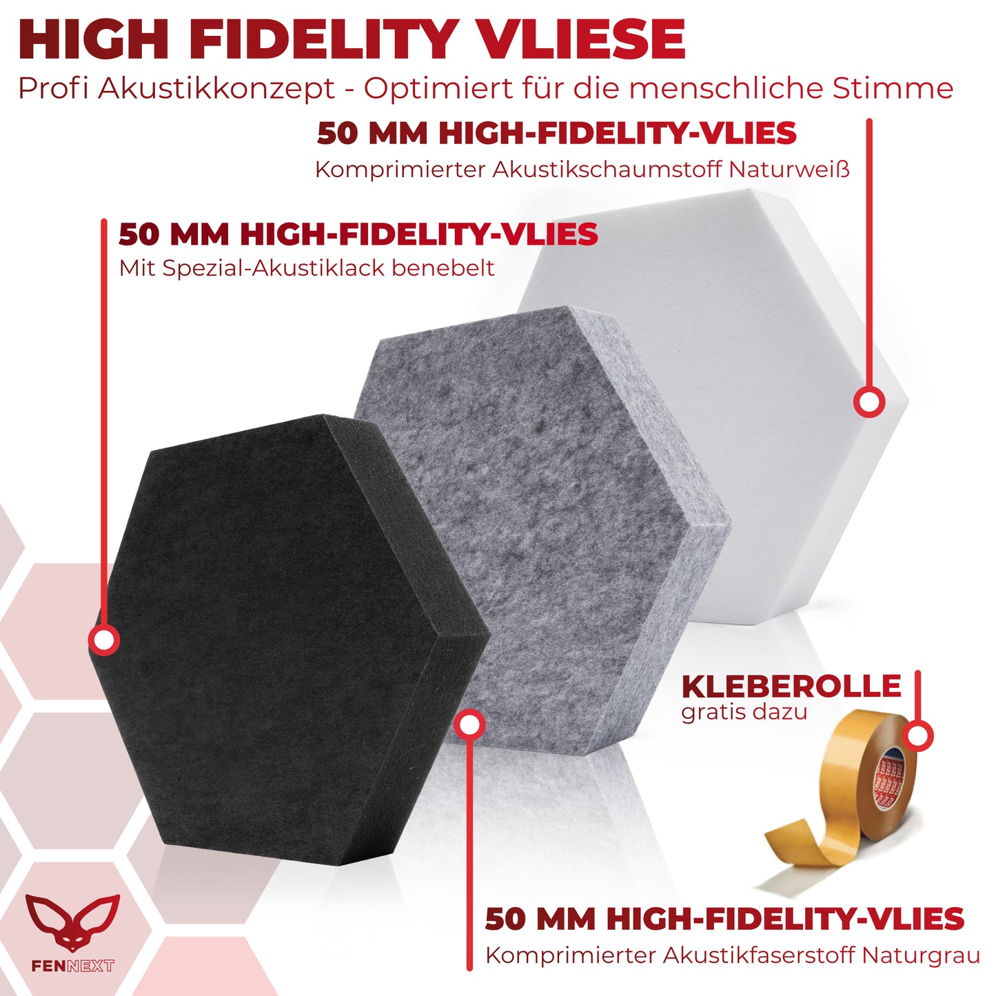 Fiber Hexa (8er-Set / 10er-Set)