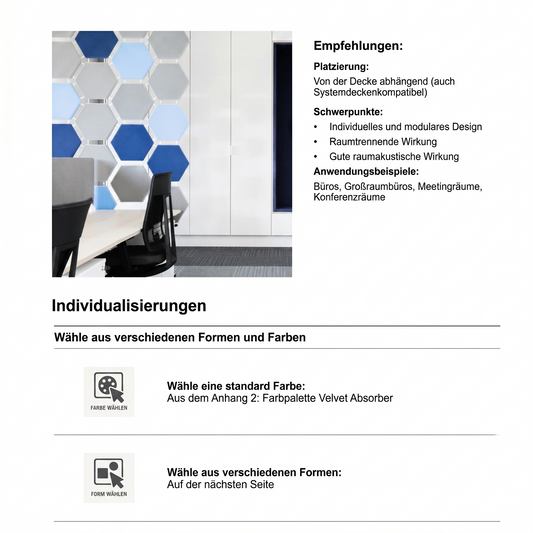 Velvet Curtain Element