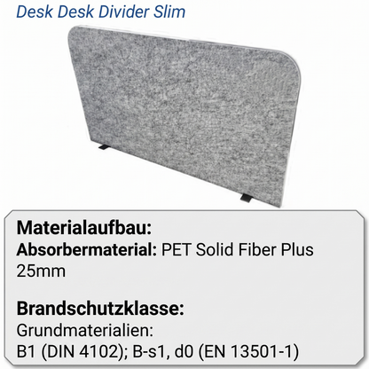 Desk Divider Slim