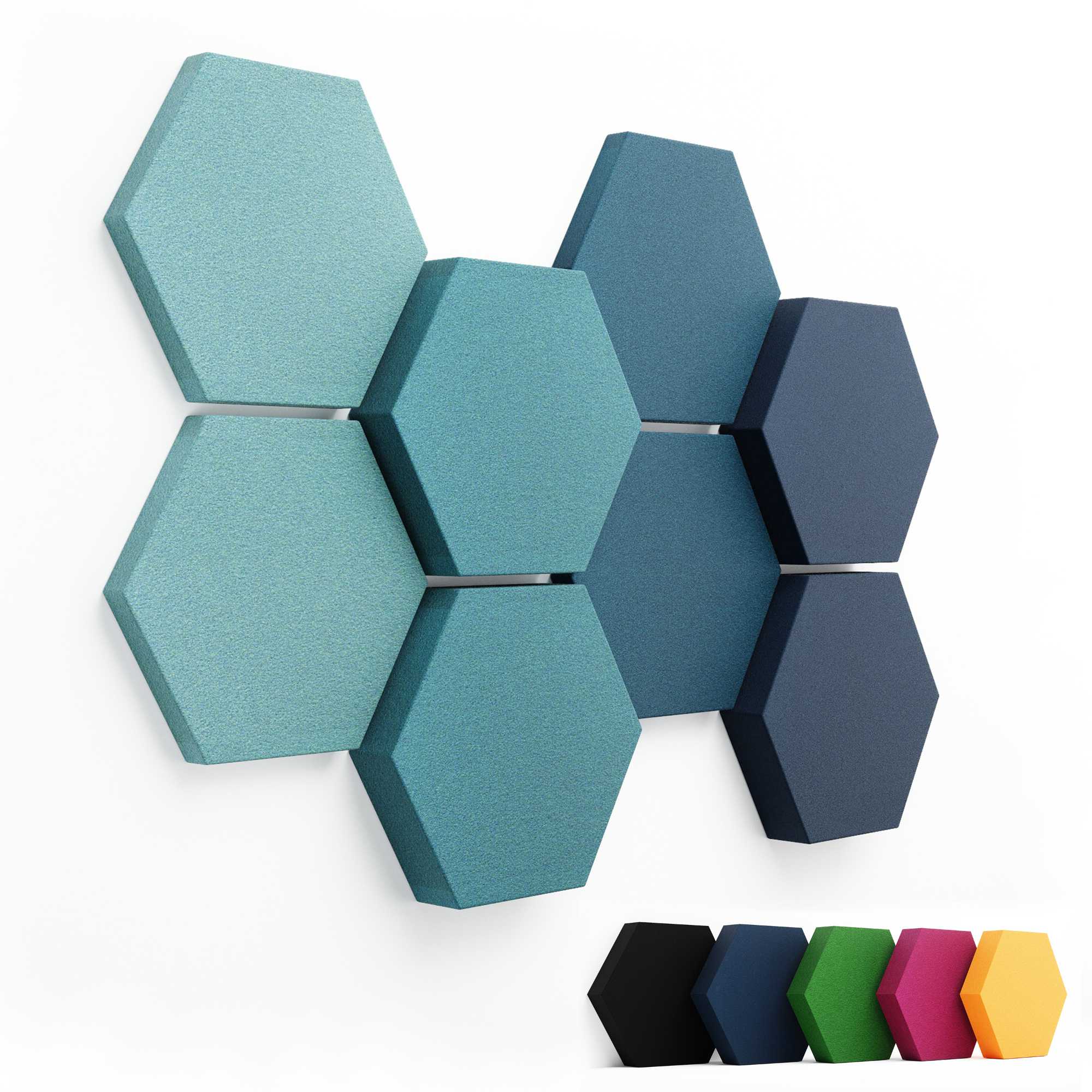 Velvet Hexa Shades (8er Set)