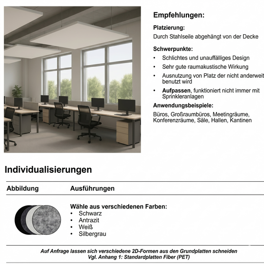 Fiber Sky Deckenelemente