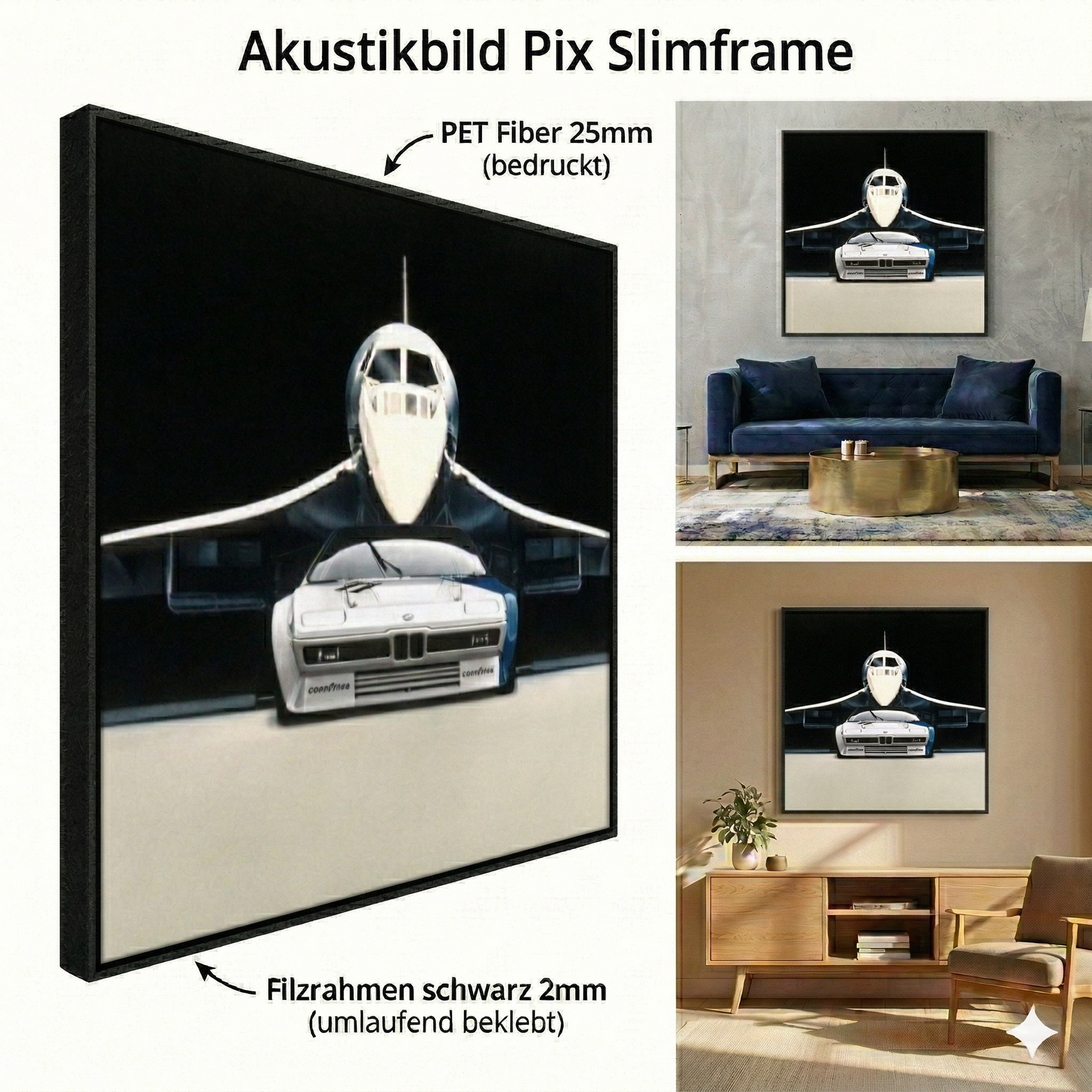 Akustikbild Pix Slimframe (eigenes Motiv)