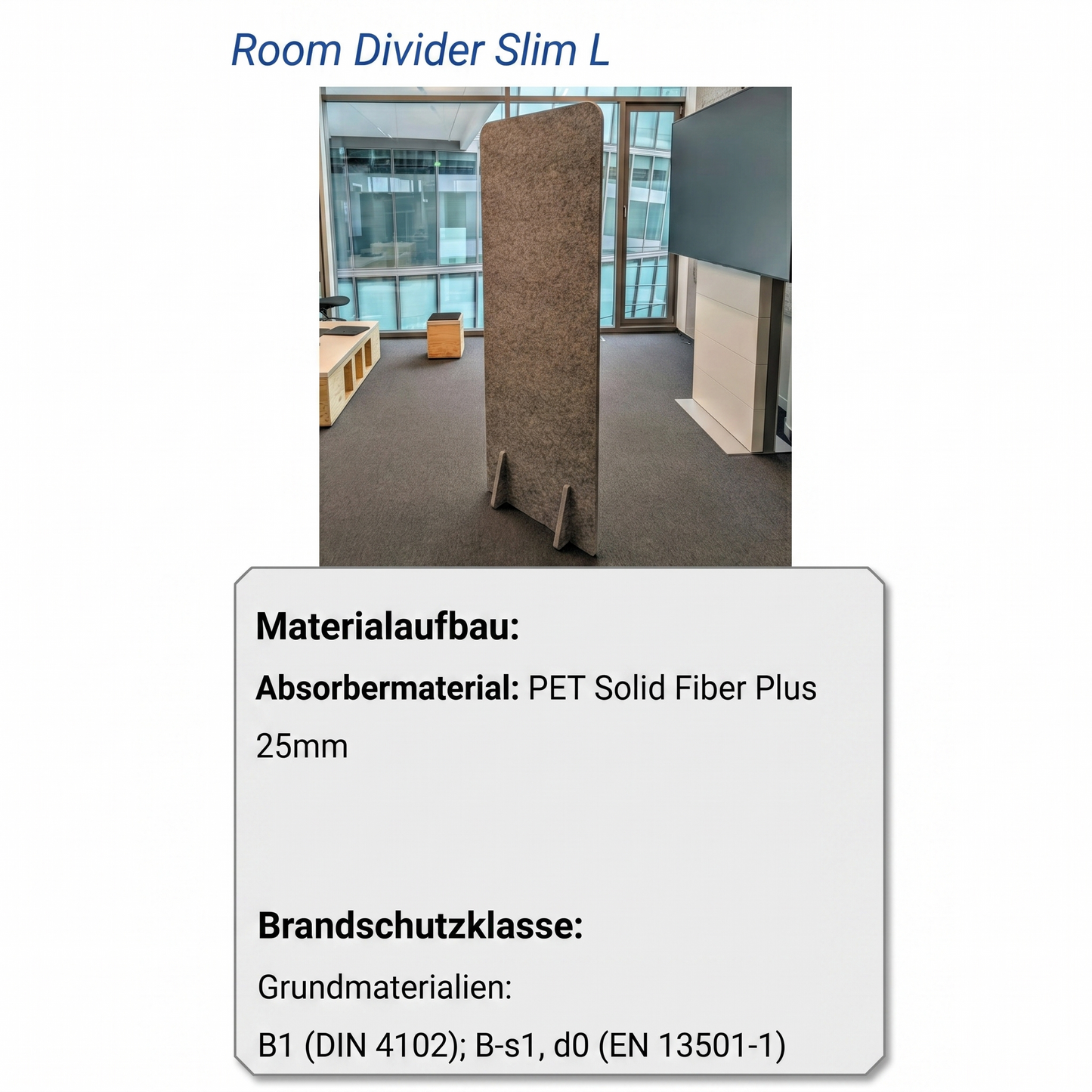 Room Divider Slim L