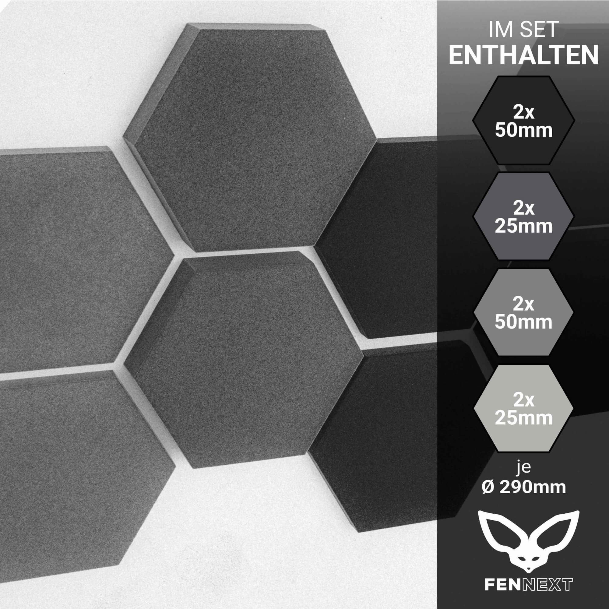 Velvet Hexa Shades (8er Set)