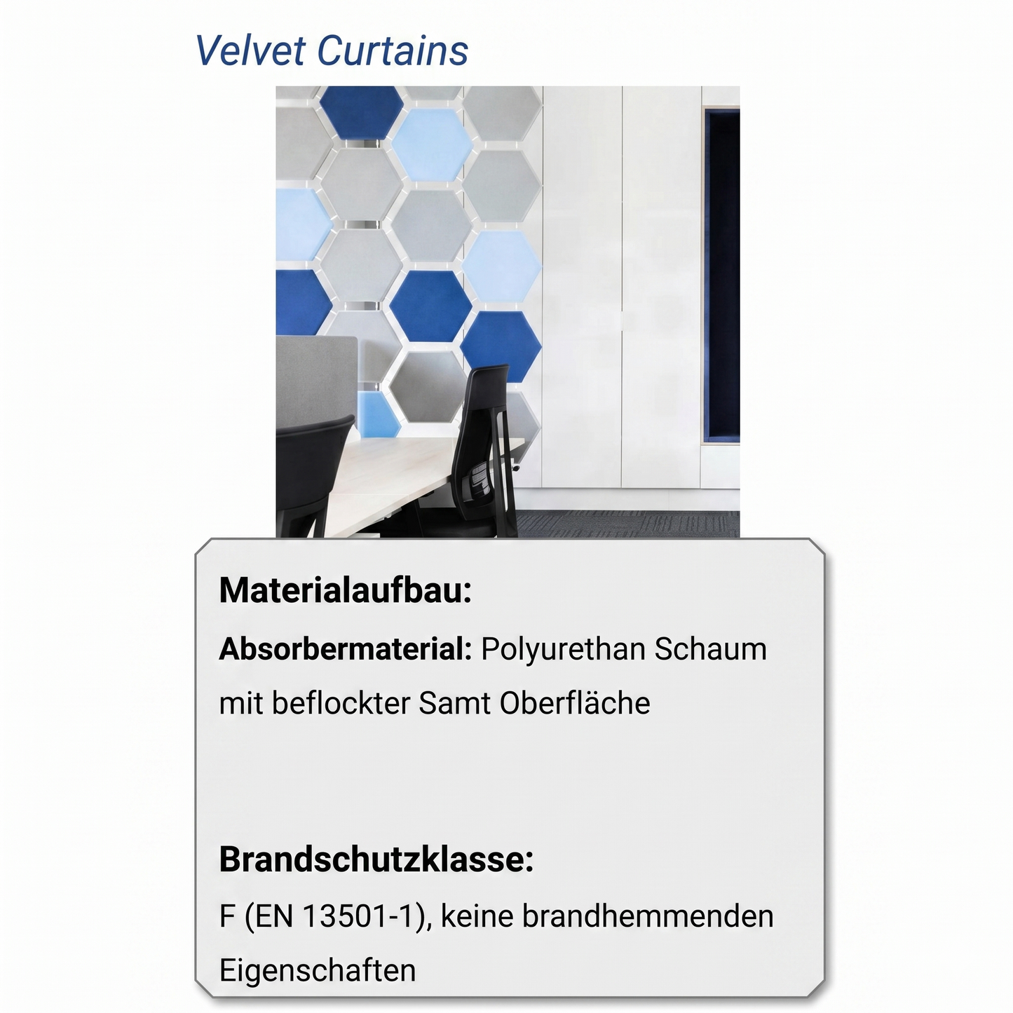 Velvet Curtain Element