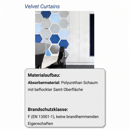 Velvet Curtain Element