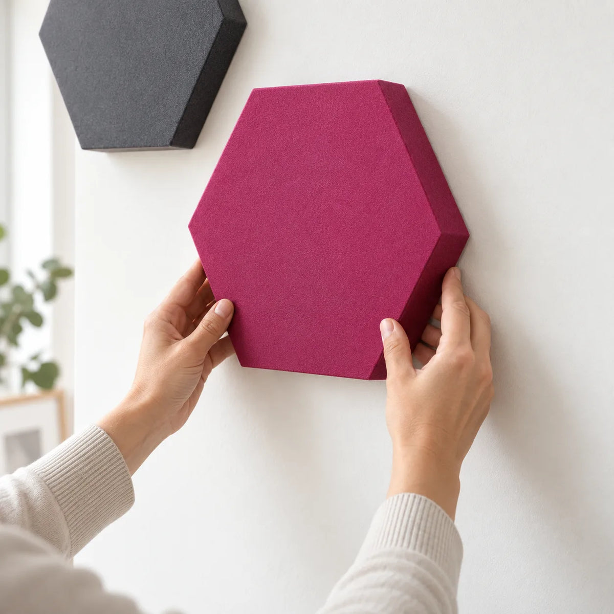 Einzelnes Ruby-Element wird an der Wand positioniert.