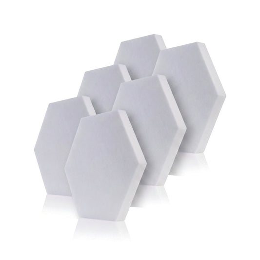 Fiber Hexa (6 extension) White 25mm W25