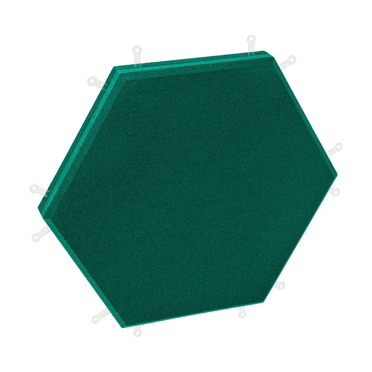 Fluffo Web Element Hexa: sechseckiges Element mit Verbindungsclips