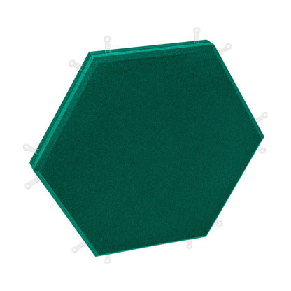 Fluffo Web Element Hexa: sechseckiges Element mit Verbindungsclips