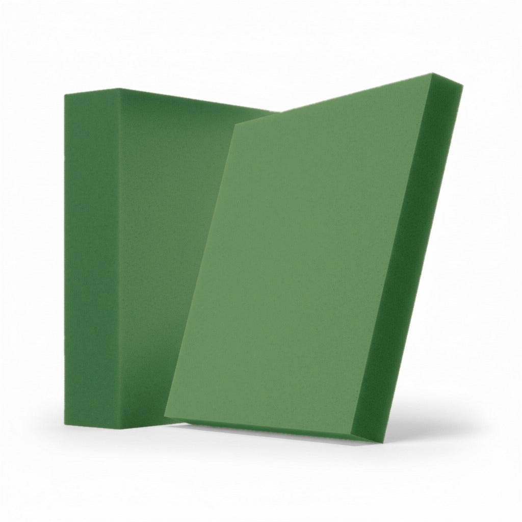 Velvet Pixels Akustikelement in Deep Forest: quadratisches Akustikelement aus Samt, 245 x 245 mm