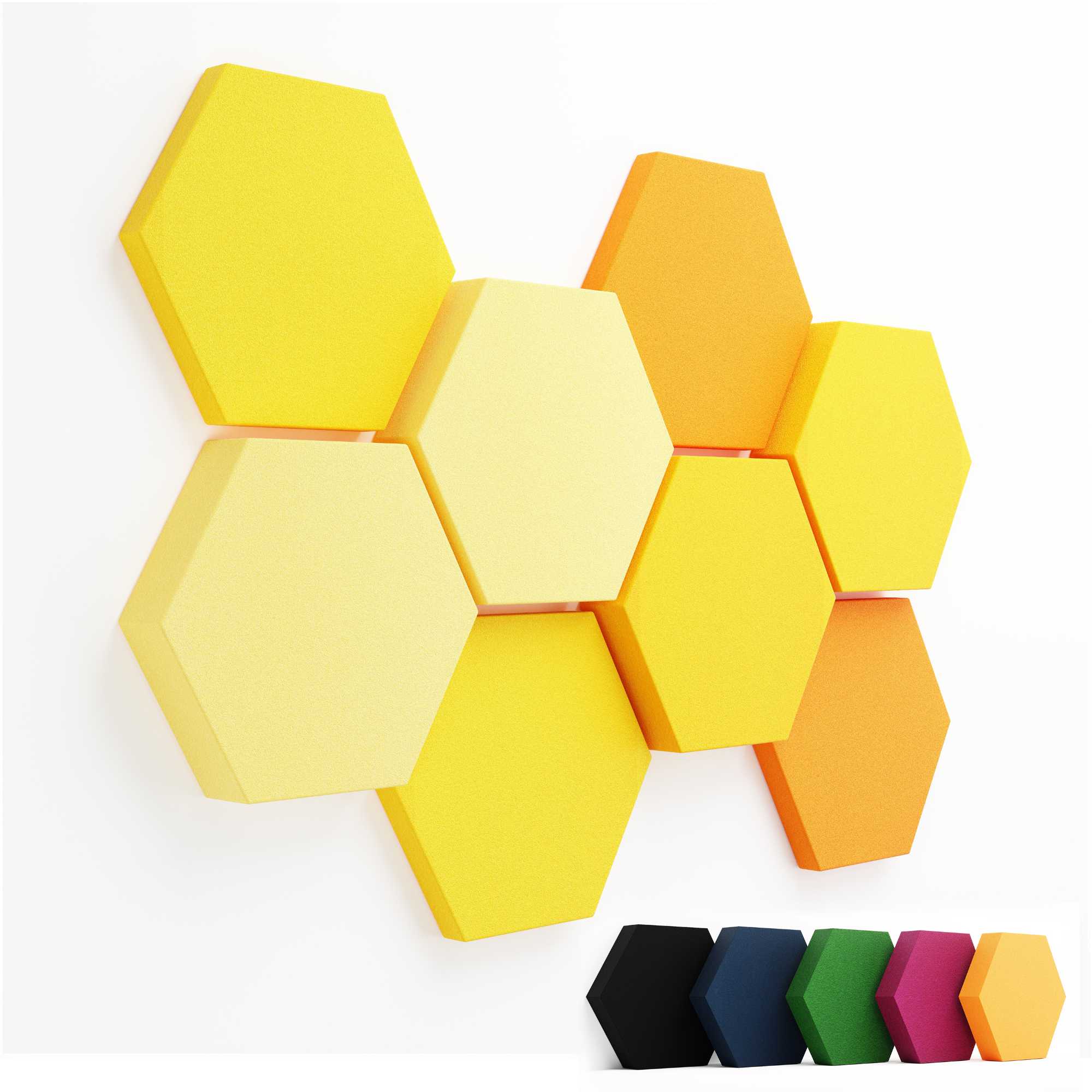 Velvet Hexa Shades (8er Set)