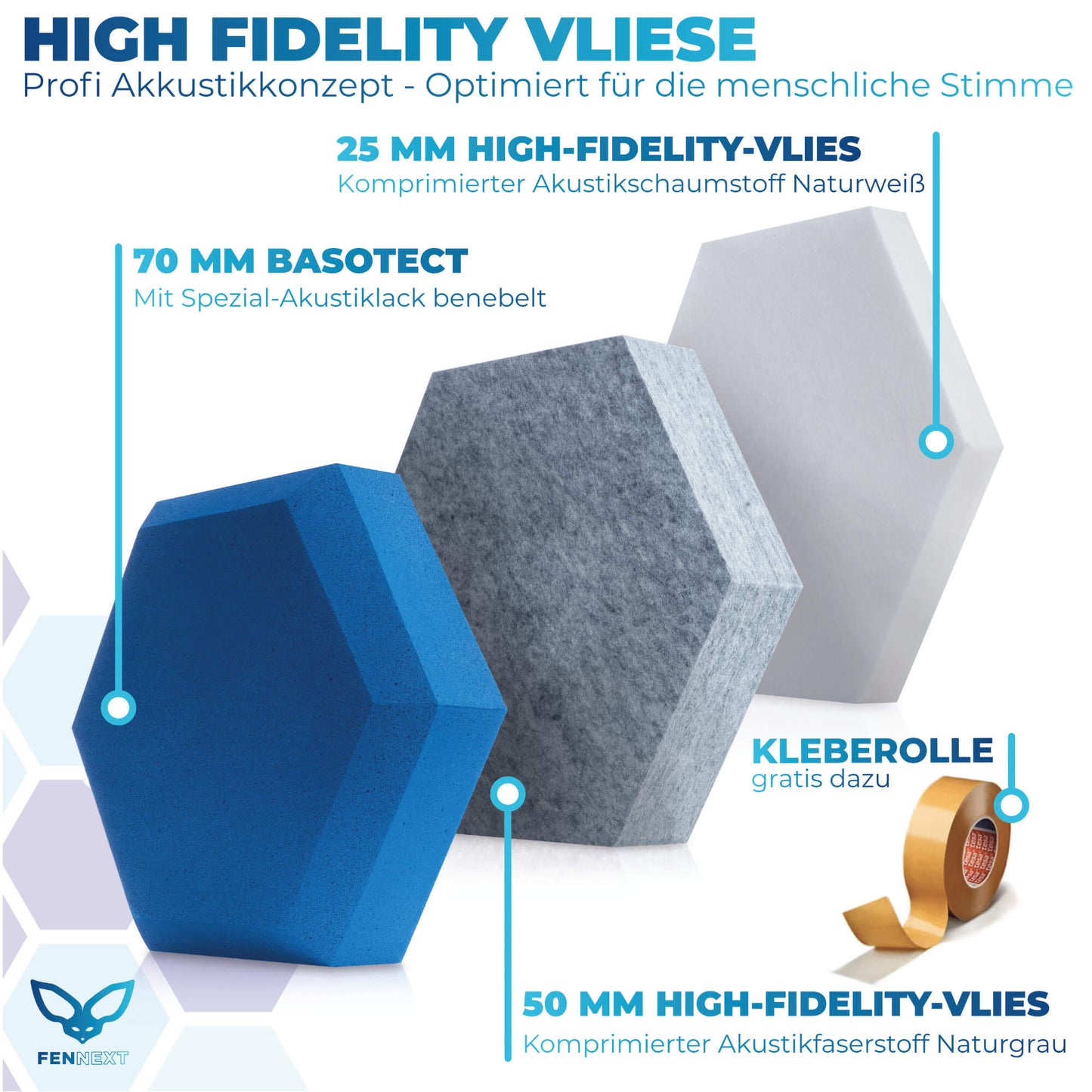 Hybrid Hexa (set of 9)