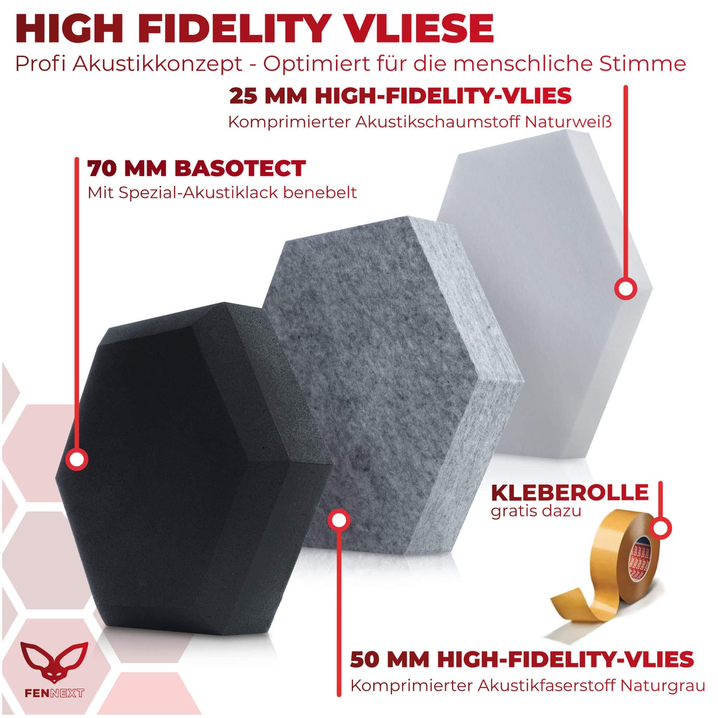 Hybrid Hexa (set of 9)