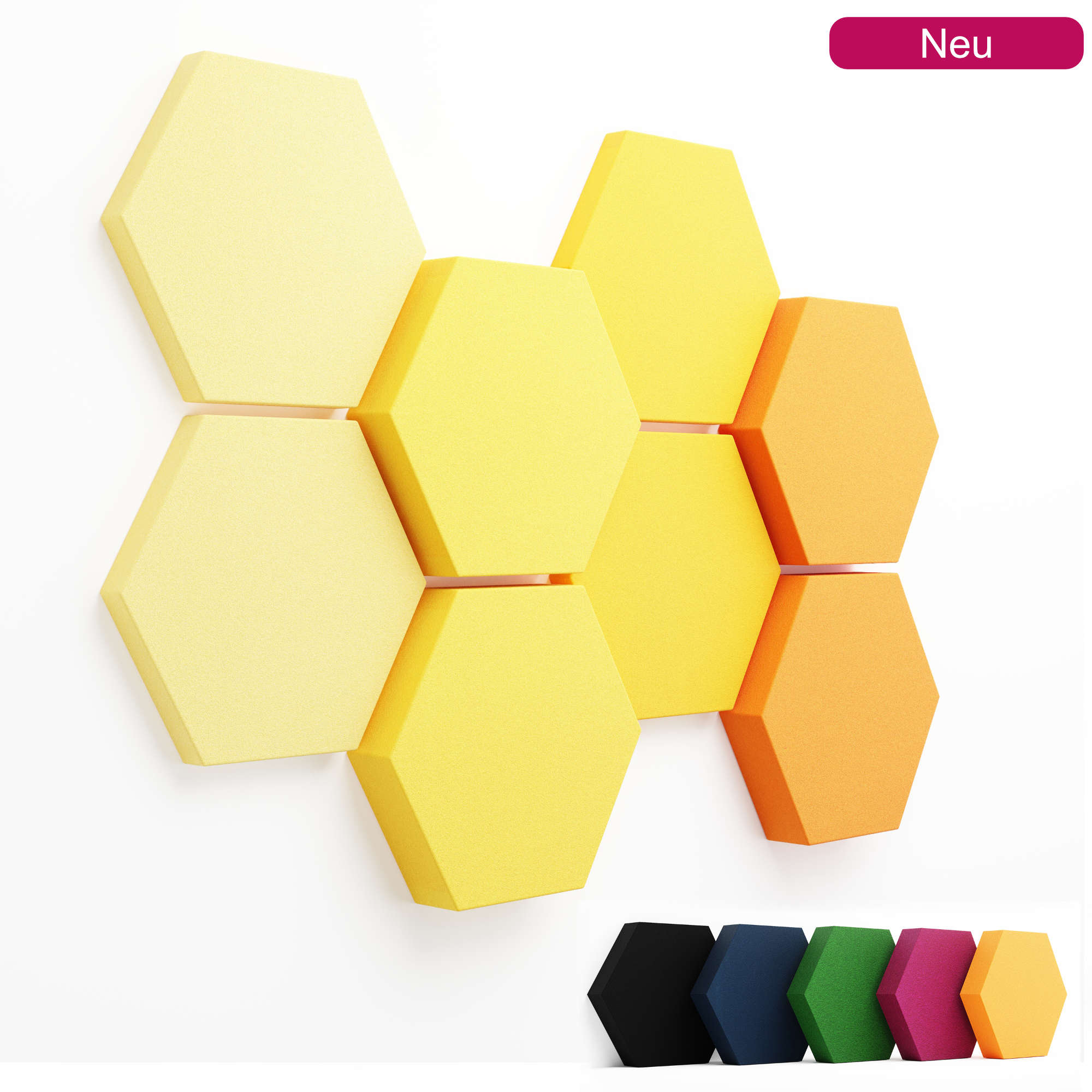 Velvet Hexa Shades (8er Set)